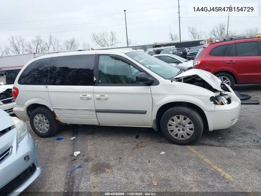 1A4GJ45R47B154729 2007 Chrysler Town & Country