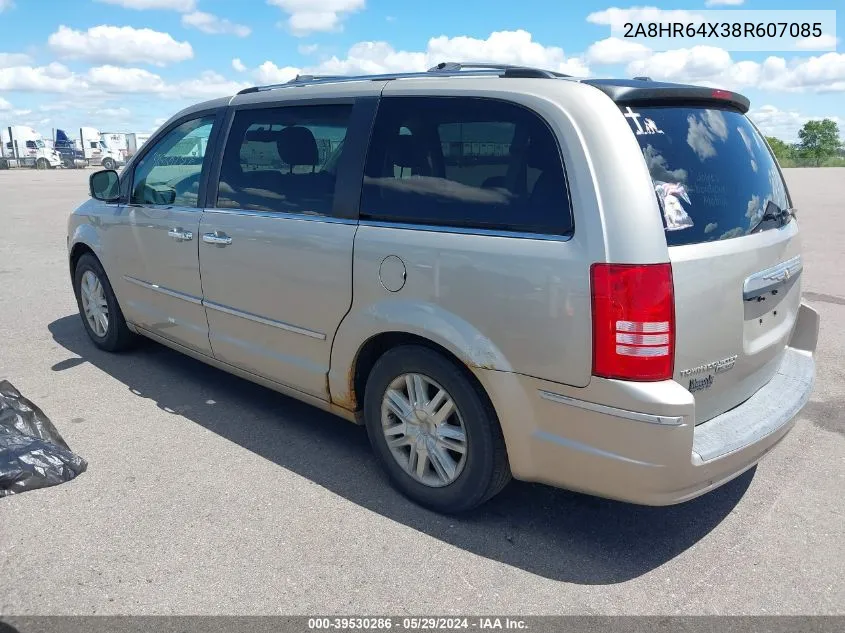 2A8HR64X38R607085 2008 Chrysler Town & Country Limited