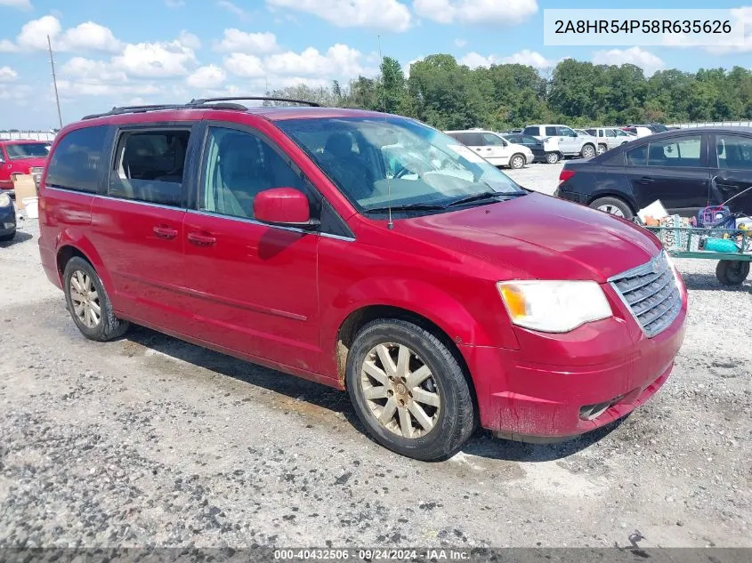 2A8HR54P58R635626 2008 Chrysler Town & Country Touring