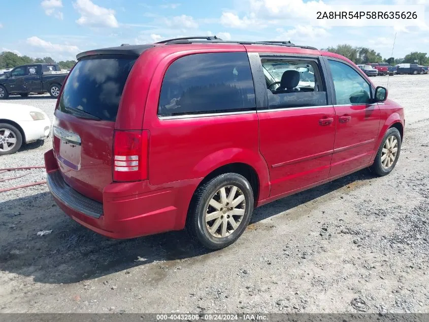 2A8HR54P58R635626 2008 Chrysler Town & Country Touring