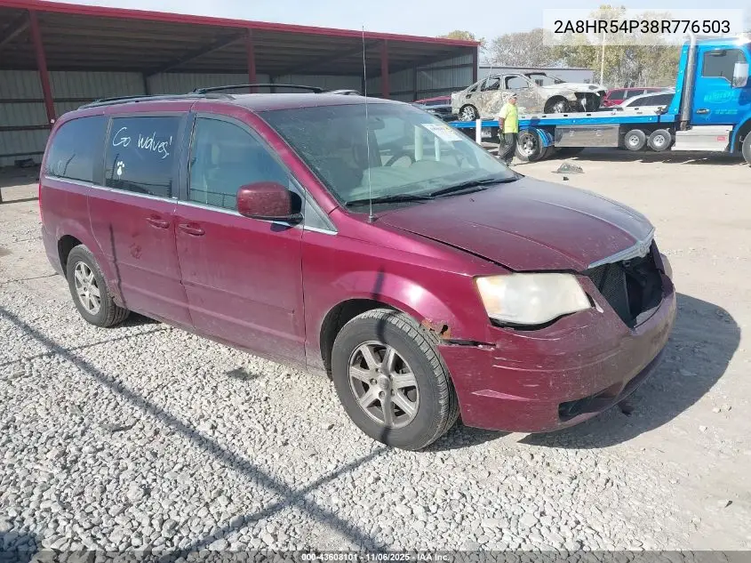 2A8HR54P38R776503 2008 Chrysler Town & Country Touring