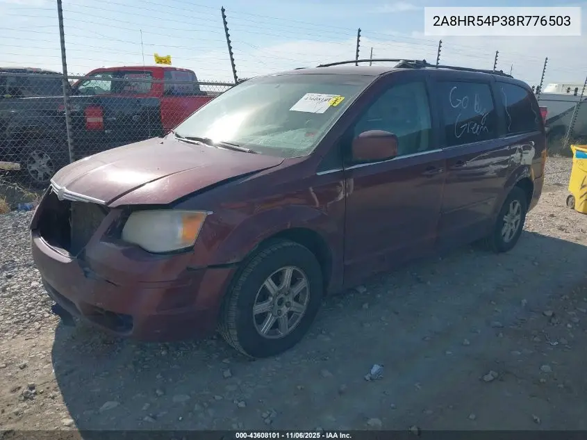 2A8HR54P38R776503 2008 Chrysler Town & Country Touring