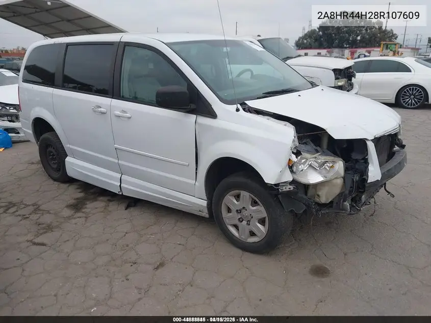 2A8HR44H28R107609 2008 Chrysler Town & Country Lx