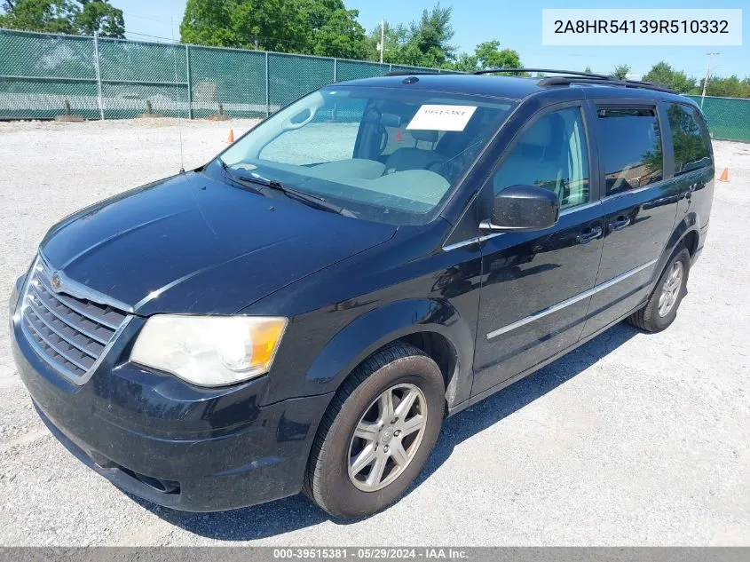 2A8HR54139R510332 2009 Chrysler Town & Country Touring