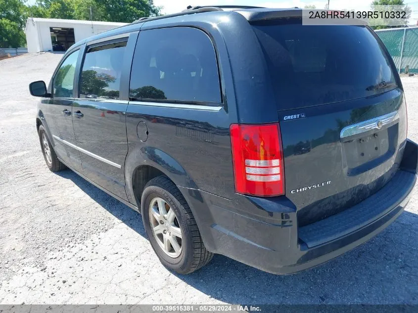 2A8HR54139R510332 2009 Chrysler Town & Country Touring