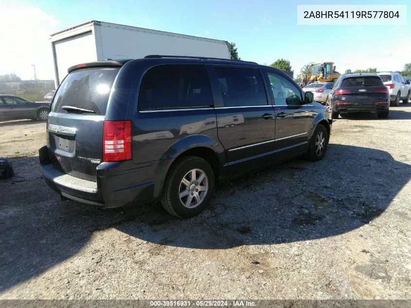 2009 Chrysler Town & Country Touring VIN: 2A8HR54119R577804 Lot: 39516931