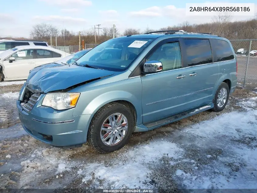 2A8HR64X89R568186 2009 Chrysler Town & Country Limited