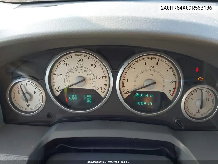 2A8HR64X89R568186 2009 Chrysler Town & Country Limited