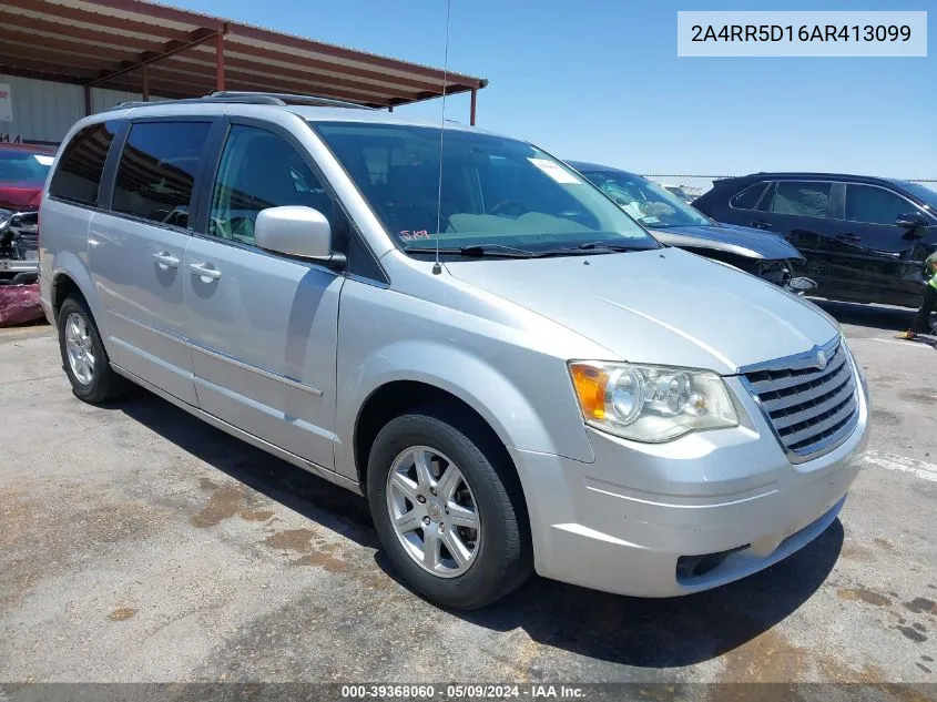 2010 Chrysler Town & Country Touring VIN: 2A4RR5D16AR413099 Lot: 39368060