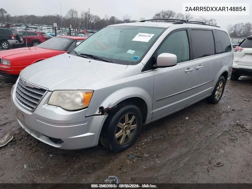 2A4RR5DXXAR148854 2010 Chrysler Town & Country Touring