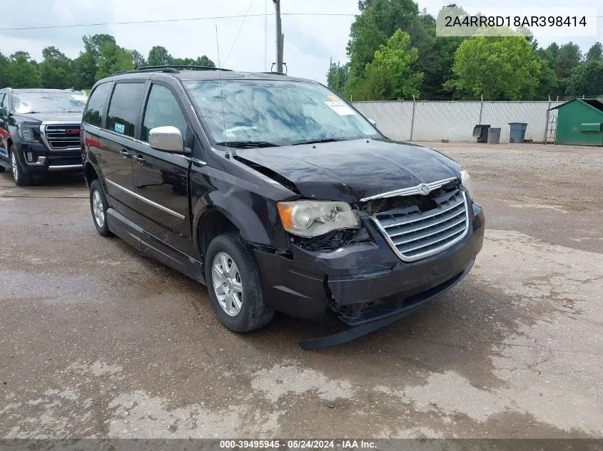 2010 Chrysler Town & Country Touring Plus VIN: 2A4RR8D18AR398414 Lot: 39495945