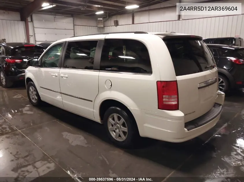 2010 Chrysler Town & Country Touring VIN: 2A4RR5D12AR369604 Lot: 39537596