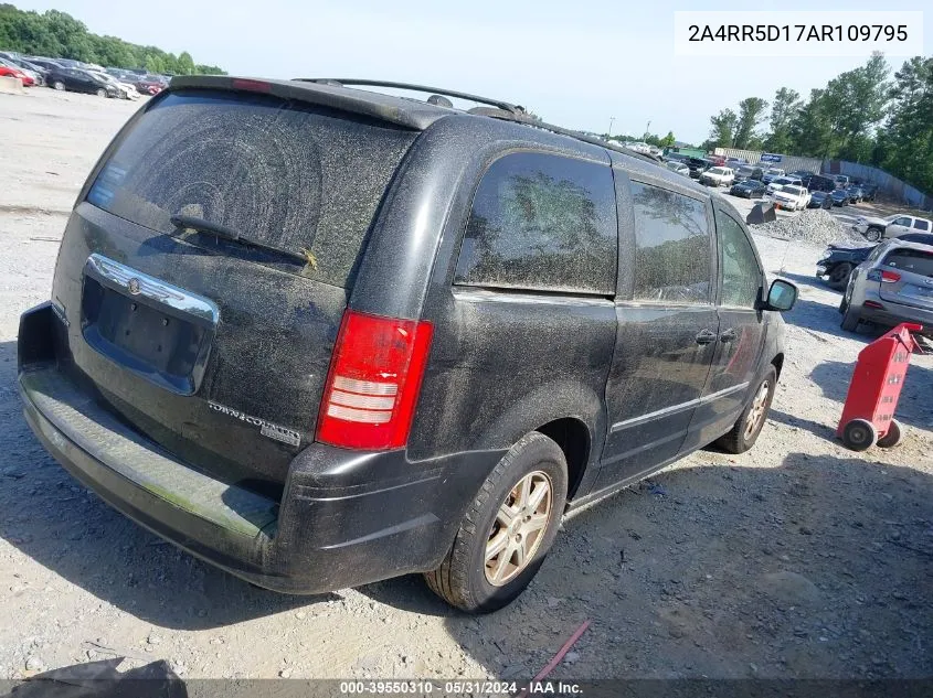 2A4RR5D17AR109795 2010 Chrysler Town & Country Touring