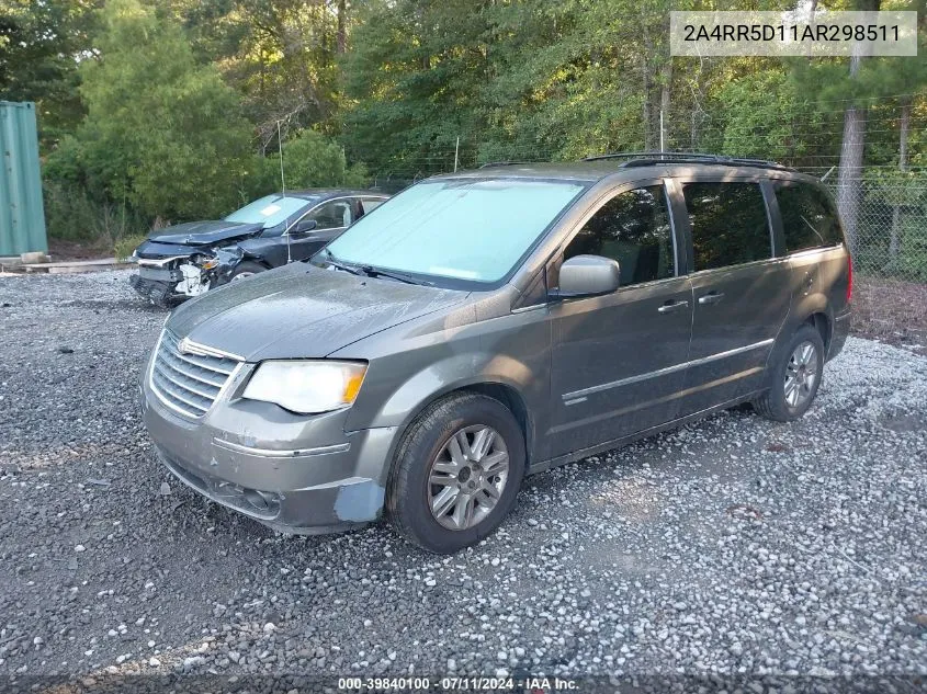 2010 Chrysler Town & Country Touring VIN: 2A4RR5D11AR298511 Lot: 39840100