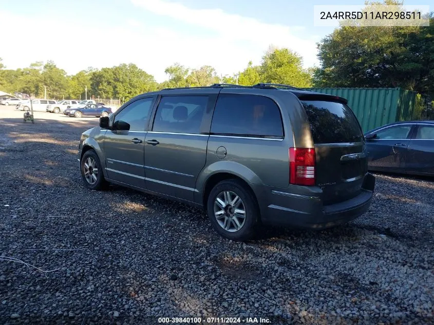 2010 Chrysler Town & Country Touring VIN: 2A4RR5D11AR298511 Lot: 39840100