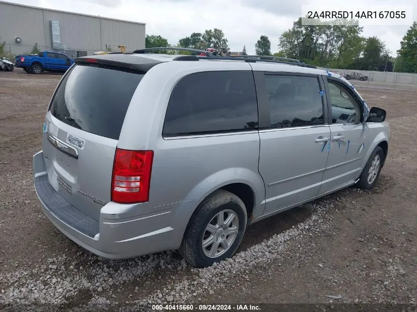 2010 Chrysler Town & Country Touring VIN: 2A4RR5D14AR167055 Lot: 40415660