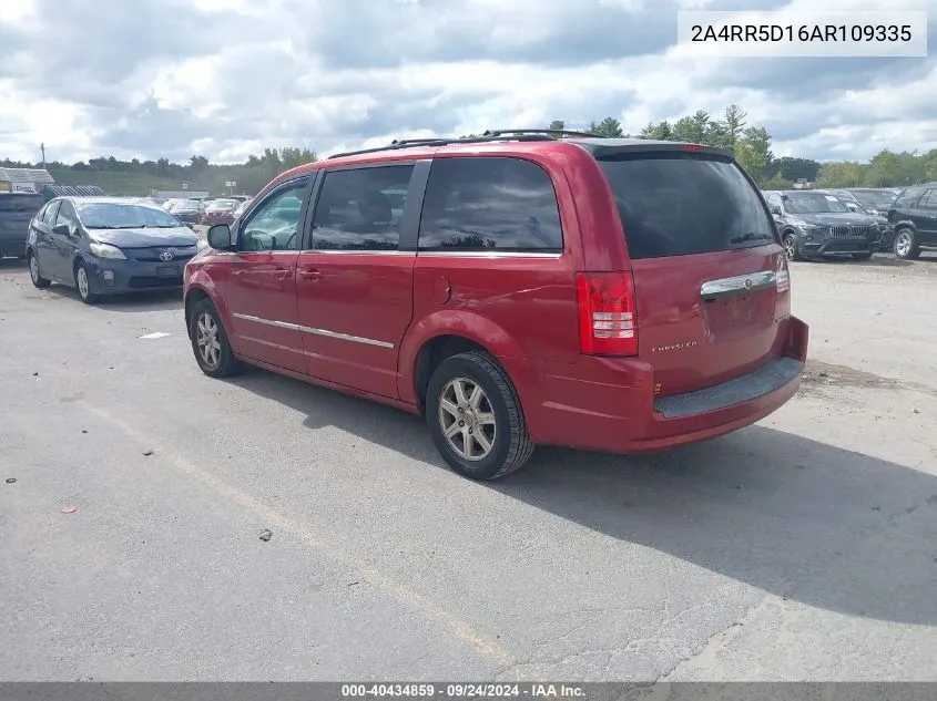 2A4RR5D16AR109335 2010 Chrysler Town & Country Touring