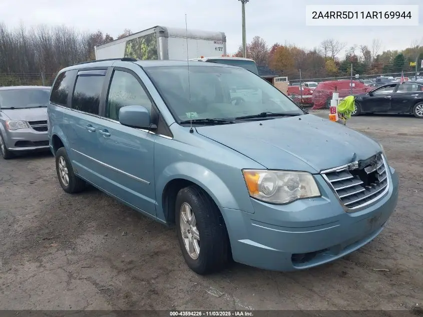 2A4RR5D11AR169944 2010 Chrysler Town & Country Touring