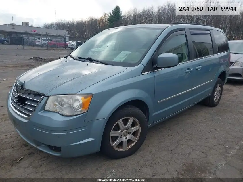 2A4RR5D11AR169944 2010 Chrysler Town & Country Touring