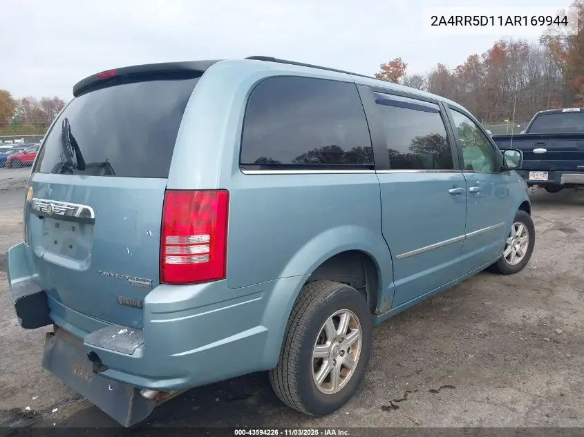 2A4RR5D11AR169944 2010 Chrysler Town & Country Touring