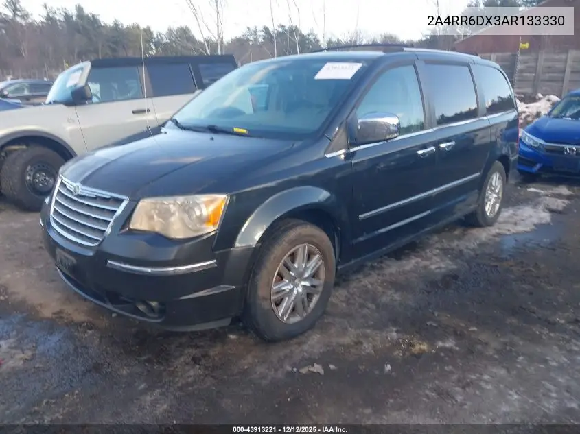2A4RR6DX3AR133330 2010 Chrysler Town & Country Limited