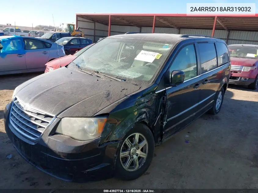 2A4RR5D18AR319032 2010 Chrysler Town & Country Touring