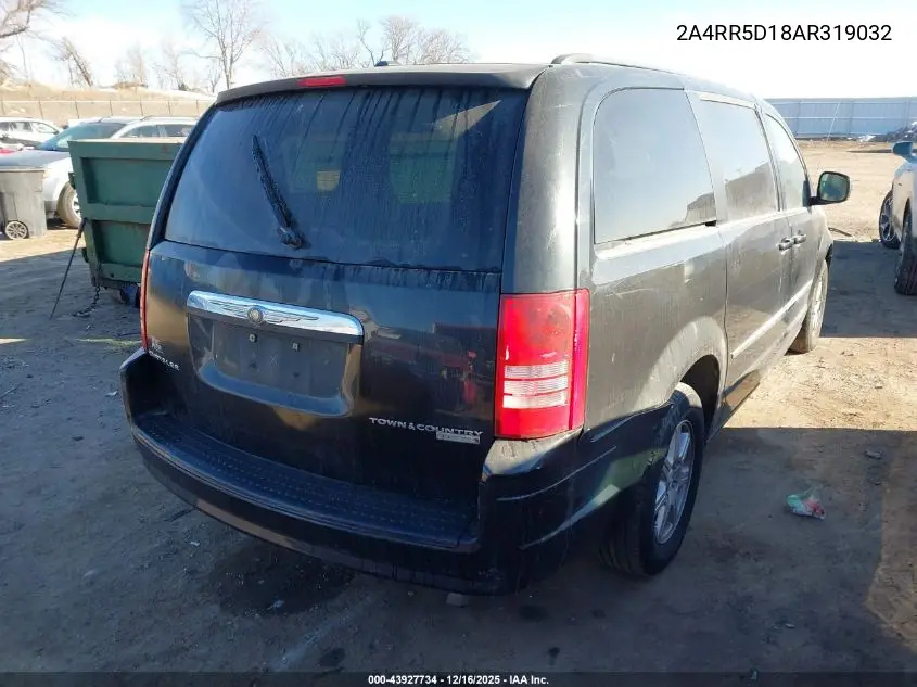 2A4RR5D18AR319032 2010 Chrysler Town & Country Touring