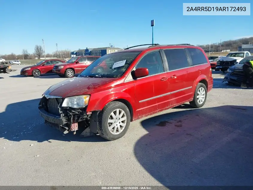 2A4RR5D19AR172493 2010 Chrysler Town & Country Touring