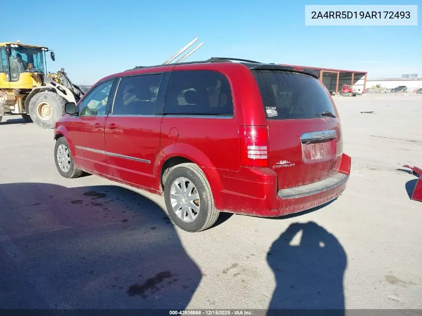 2A4RR5D19AR172493 2010 Chrysler Town & Country Touring