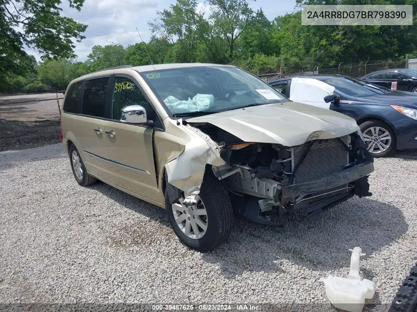 2011 Chrysler Town & Country Touring-L VIN: 2A4RR8DG7BR798390 Lot: 39487625