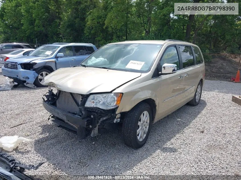 2011 Chrysler Town & Country Touring-L VIN: 2A4RR8DG7BR798390 Lot: 39487625