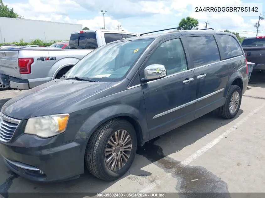 2011 Chrysler Town & Country Limited VIN: 2A4RR6DG5BR785142 Lot: 39502439