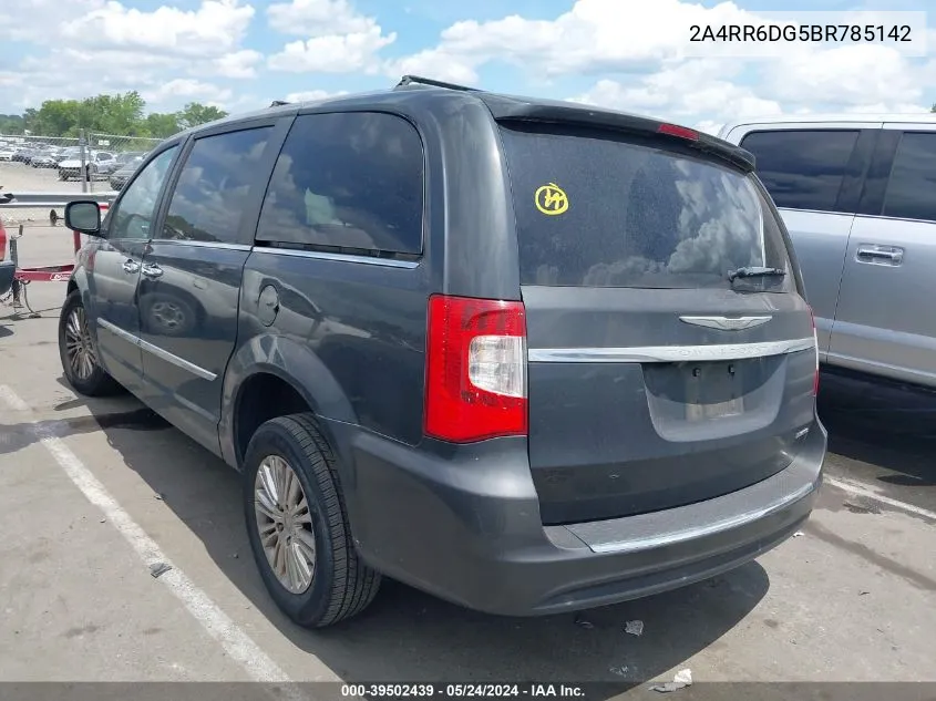 2011 Chrysler Town & Country Limited VIN: 2A4RR6DG5BR785142 Lot: 39502439