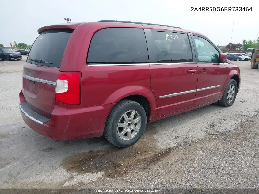 2011 Chrysler Town & Country Touring VIN: 2A4RR5DG6BR733464 Lot: 39508507