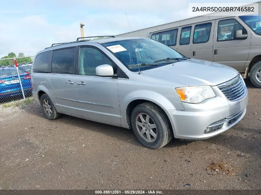 2011 Chrysler Town & Country Touring VIN: 2A4RR5DG0BR746582 Lot: 39512051