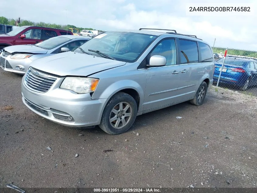 2011 Chrysler Town & Country Touring VIN: 2A4RR5DG0BR746582 Lot: 39512051