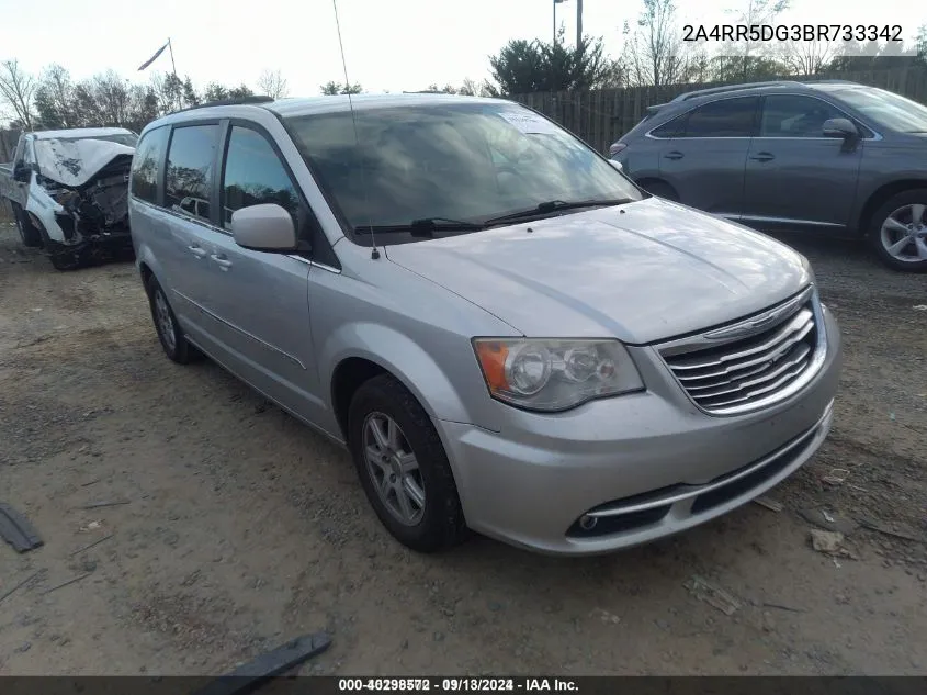 2011 Chrysler Town & Country Touring VIN: 2A4RR5DG3BR733342 Lot: 40298572