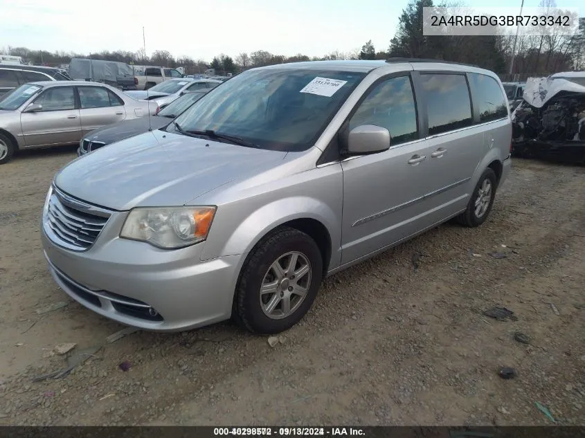 2011 Chrysler Town & Country Touring VIN: 2A4RR5DG3BR733342 Lot: 40298572