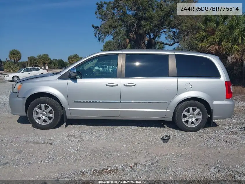 2A4RR5DG7BR775514 2011 Chrysler Town & Country Touring