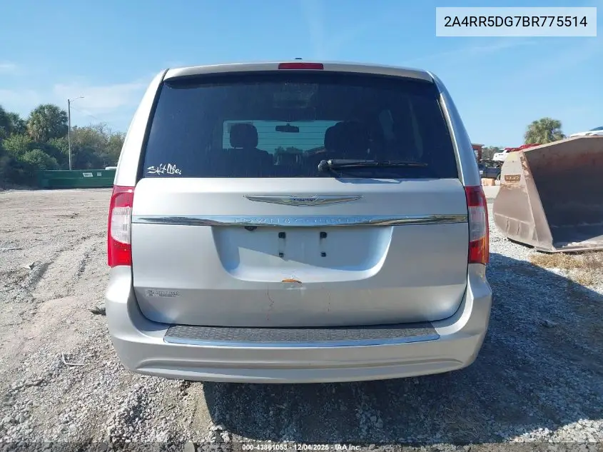 2A4RR5DG7BR775514 2011 Chrysler Town & Country Touring