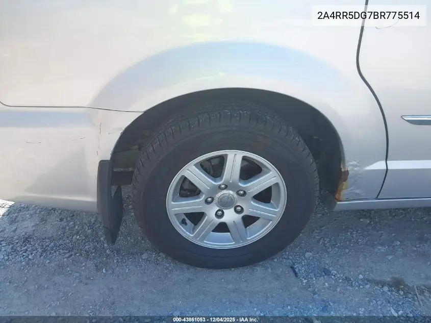 2A4RR5DG7BR775514 2011 Chrysler Town & Country Touring