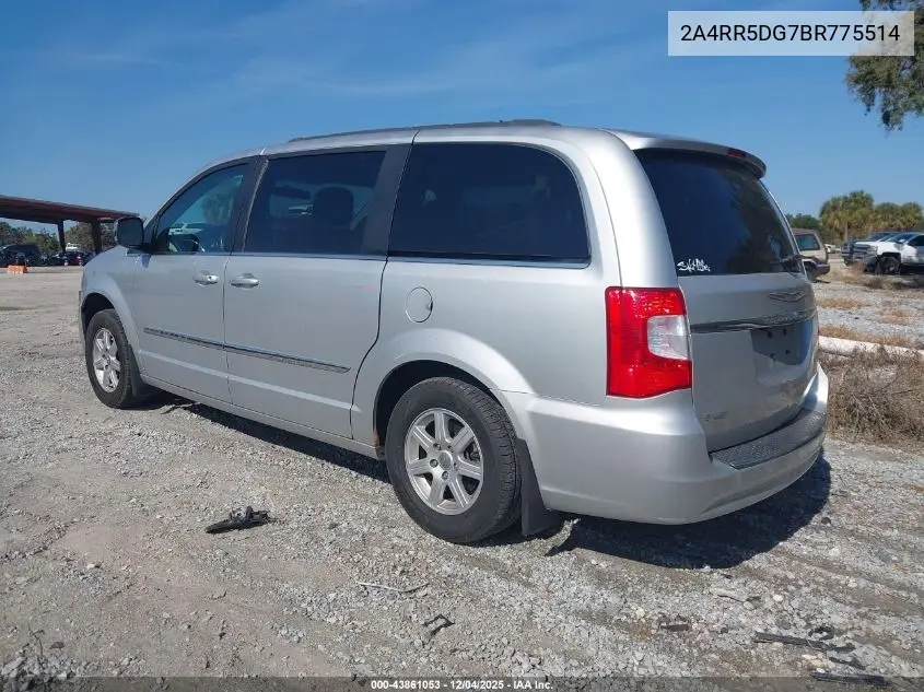 2A4RR5DG7BR775514 2011 Chrysler Town & Country Touring