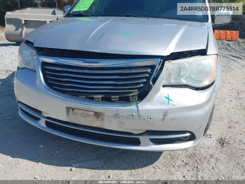 2A4RR5DG7BR775514 2011 Chrysler Town & Country Touring