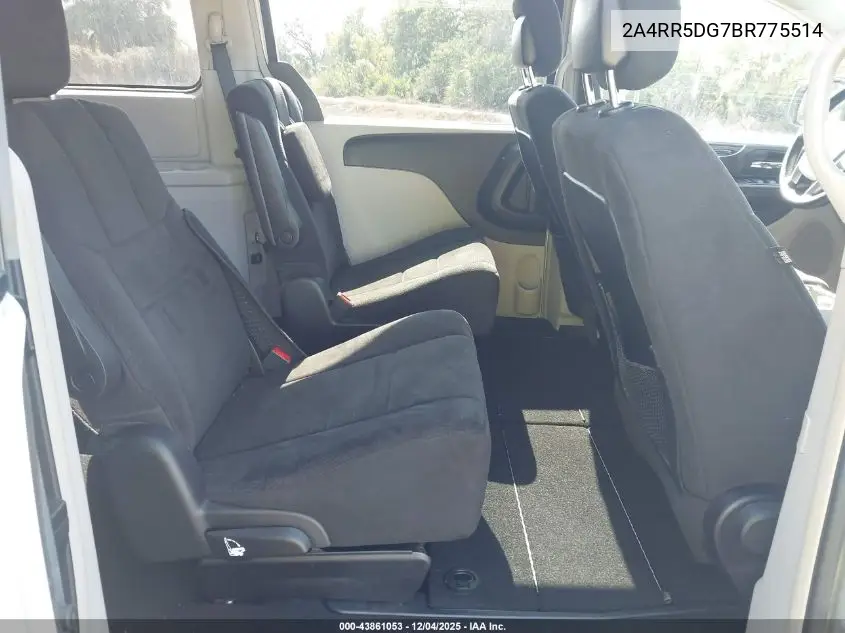 2A4RR5DG7BR775514 2011 Chrysler Town & Country Touring