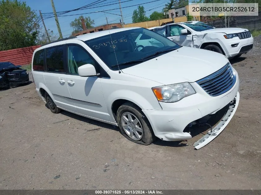 2012 Chrysler Town & Country Touring VIN: 2C4RC1BG5CR252612 Lot: 39371525