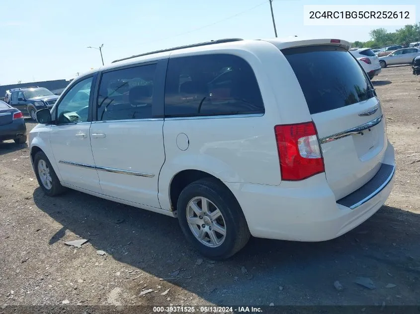 2C4RC1BG5CR252612 2012 Chrysler Town & Country Touring