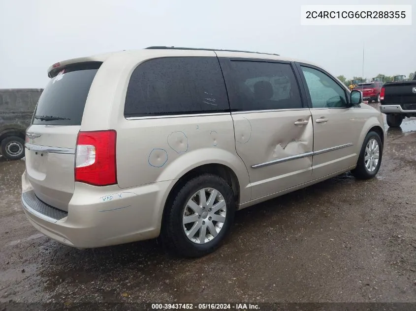 2C4RC1CG6CR288355 2012 Chrysler Town & Country Touring-L