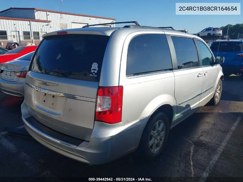 2012 Chrysler Town & Country Touring VIN: 2C4RC1BG8CR164654 Lot: 39442942