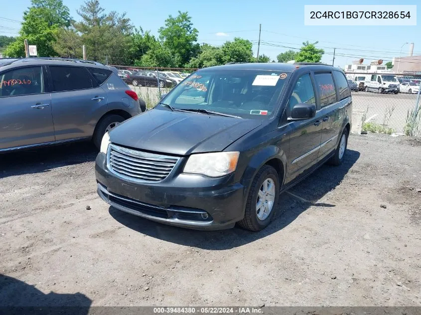 2012 Chrysler Town & Country Touring VIN: 2C4RC1BG7CR328654 Lot: 39484380