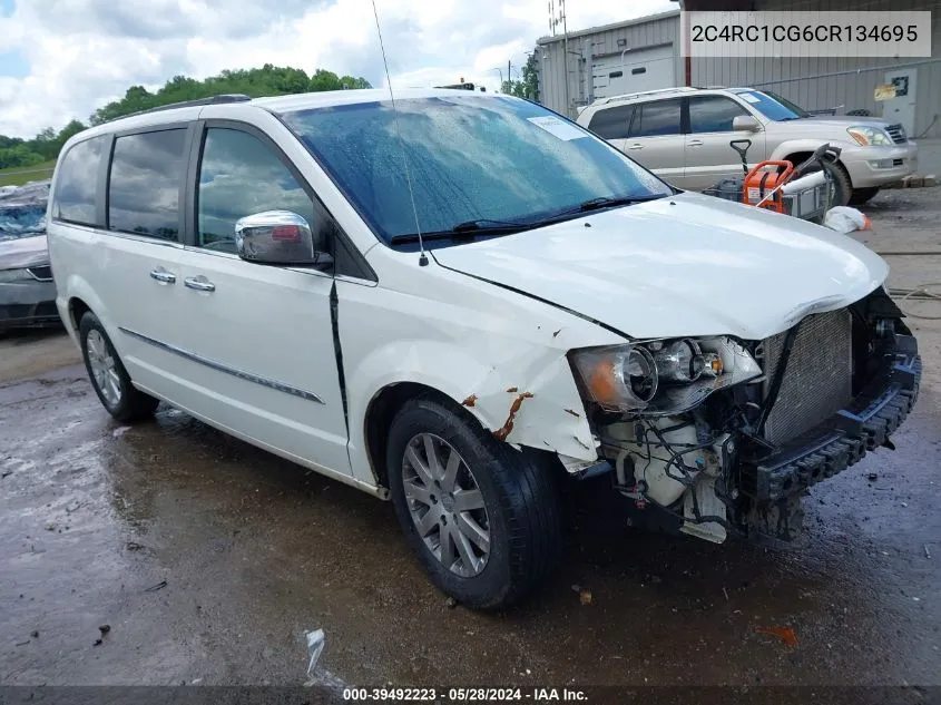 2012 Chrysler Town & Country Touring L VIN: 2C4RC1CG6CR134695 Lot: 39492223